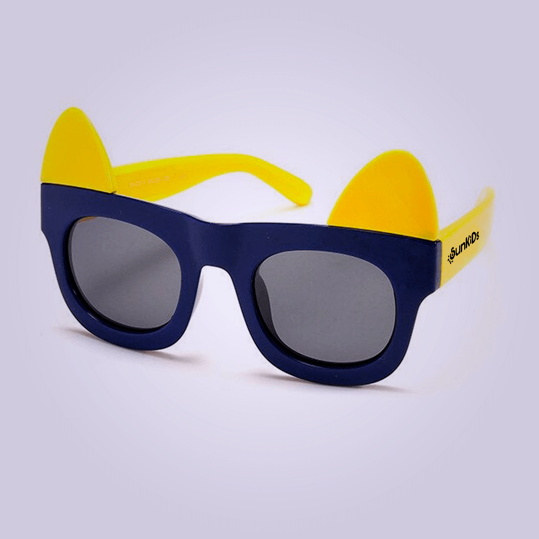 Lançamento Premium: Óculos de Sol Flexível Infantil - Cat Ears