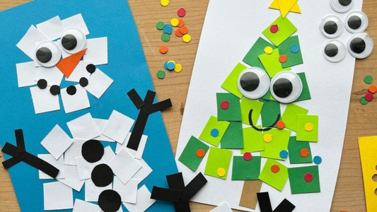 Ideias de artesanato de Natal para fazer com as crianças