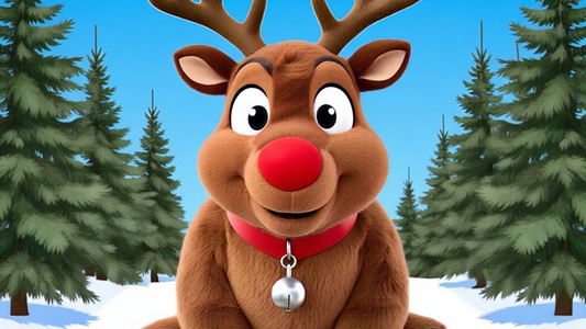  Rudolph, a rena do nariz vermelho!