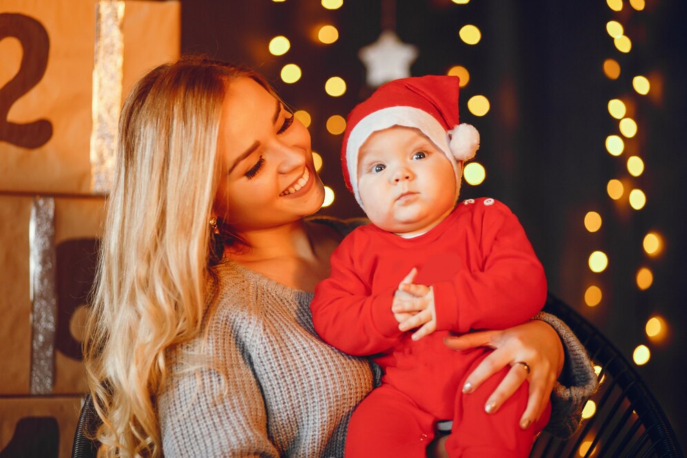 cuidados com o bebê nas festas de fim de ano