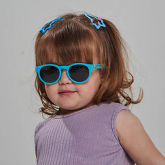 Óculos de Sol infantil flexível Maria Clara e JP - Retrô