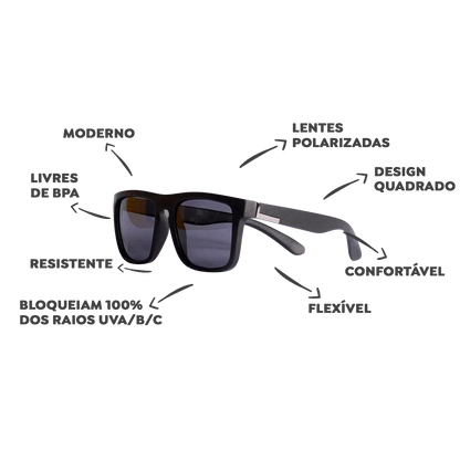 Óculos de Sol Flexível Blade - ADULTO - OFERTA CONSUMIDOR