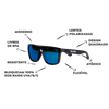 Óculos de Sol Flexível Blade - INFANTIL