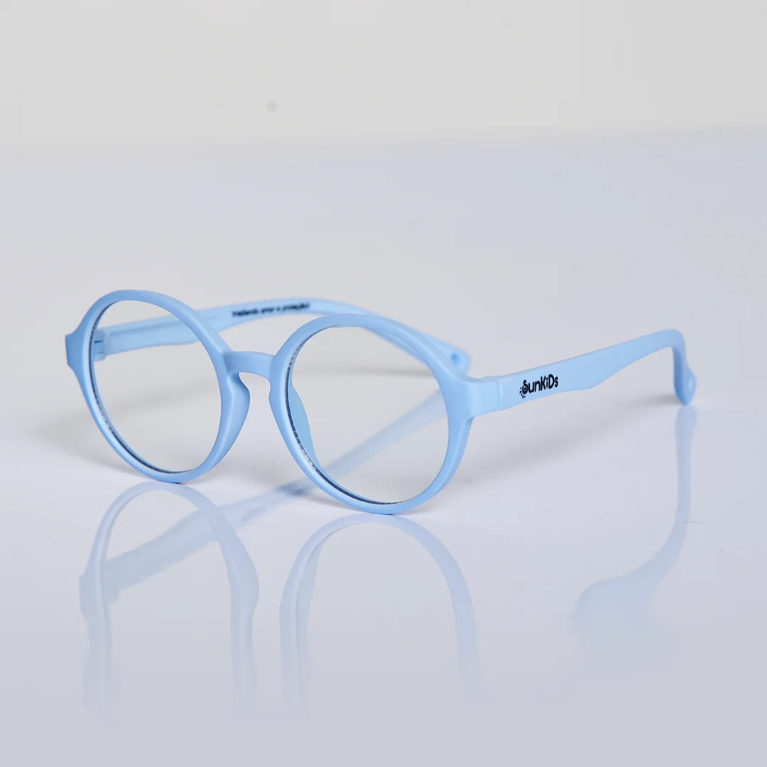AIMISUV-Óculos de armação óptica anti-luz azul para crianças