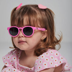 Óculos de Sol infantil flexível Maria Clara e JP - Retrô