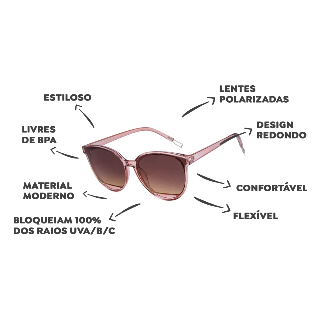 Óculos de Sol Señorita - ADULTO (KIT 3)