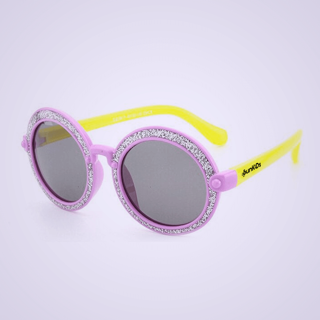 Lançamento Premium: Óculos de Sol Flexível Infantil - Sparkle