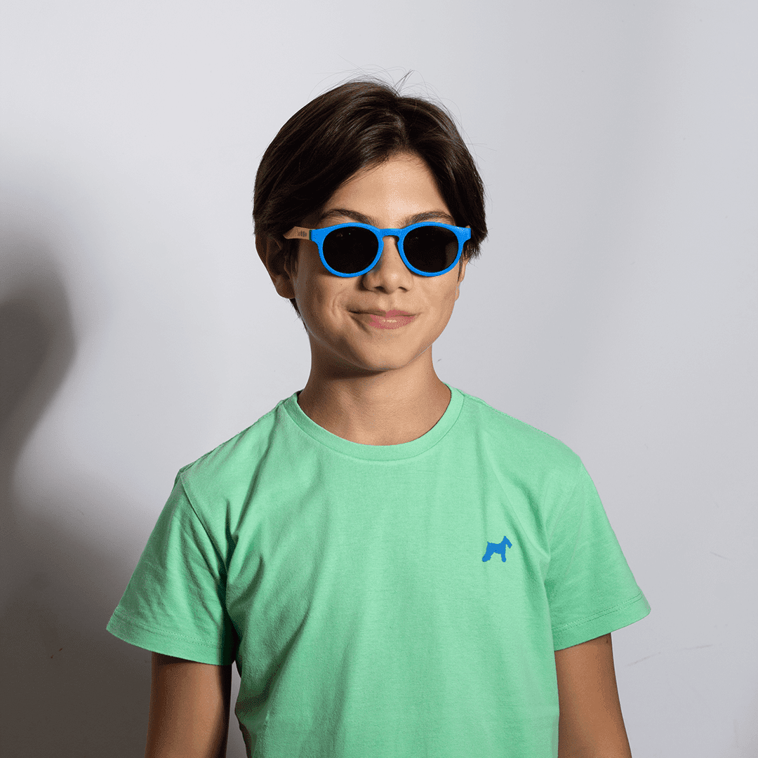 Óculos de Sol Infantil Flexível - Retrô (KIT)