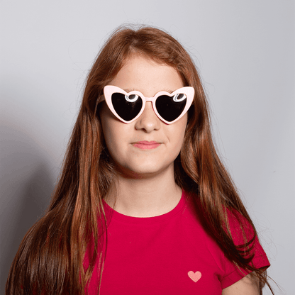 Óculos de Sol Infantil Flexível - Heart