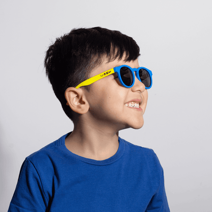Óculos de Sol Infantil Flexível - Retrô (KIT)