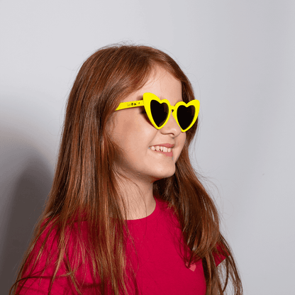 Óculos de Sol Infantil Flexível - Heart (KIT)
