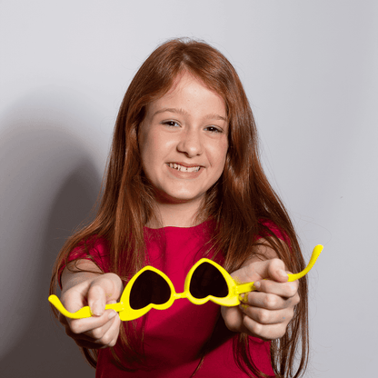 Óculos de Sol Infantil Flexível - Heart - OFERTA RMKT