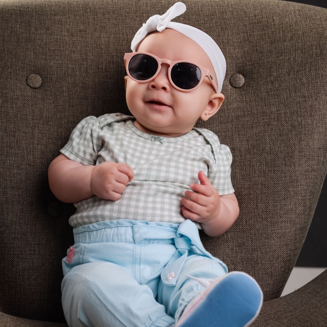Óculos de Sol Flexível Infantil - Vintage Bebê (SK)