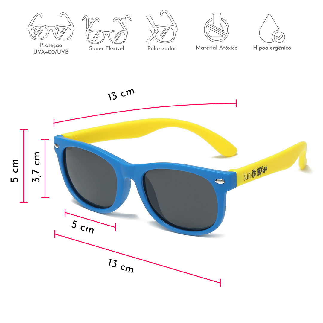 Óculos Flexível Sunkids/Blueflex - Óculos Flexível Sunkids/Blueflex - SunKids